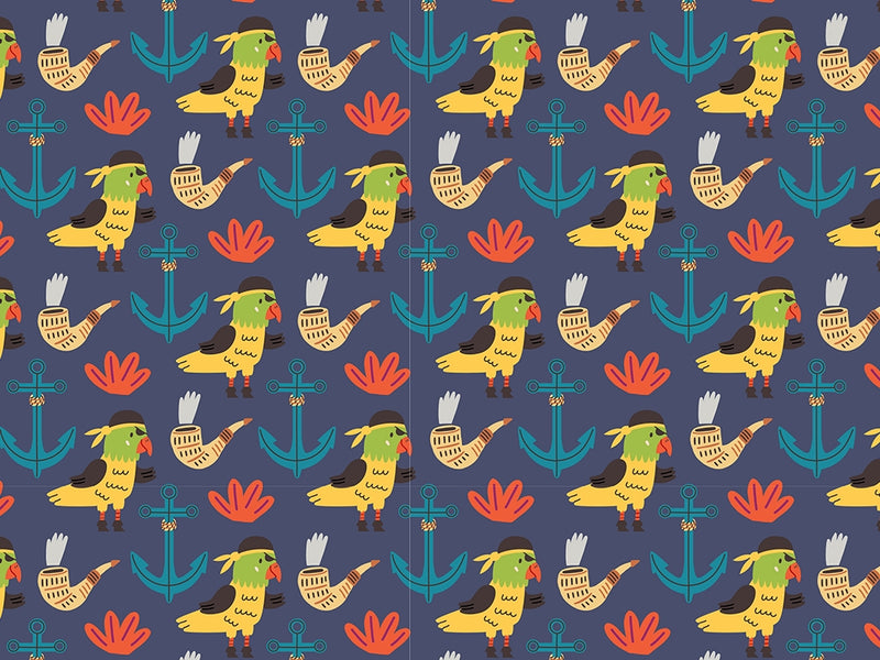 First Mate Pirate Vinyl Wrap Pattern~Rwraps Series 914 Digitally Printed Vinyl Wrap~0