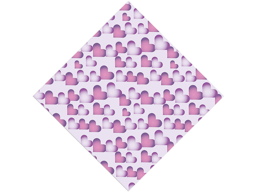 First Sight Heart Vinyl Wrap Pattern