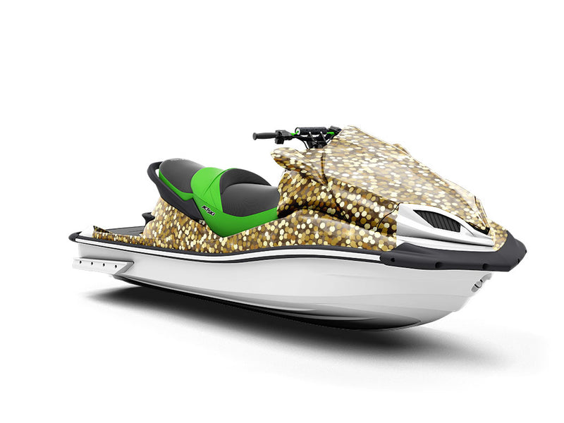 Fizzing Champagne Bokeh Jet Ski Vinyl Customized Wrap