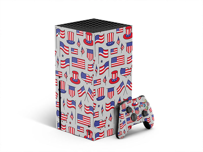 flagging down XBOX DIY Decal