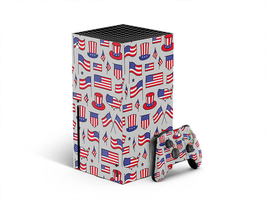 flagging down XBOX DIY Decal