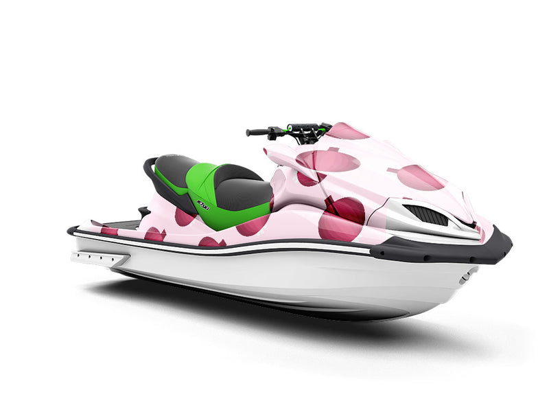 Flamenco Red Vegetable Jet Ski Vinyl Customized Wrap