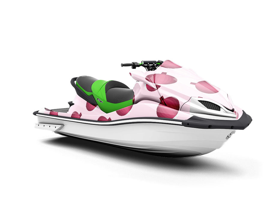 Flamenco Red Vegetable Jet Ski Vinyl Customized Wrap