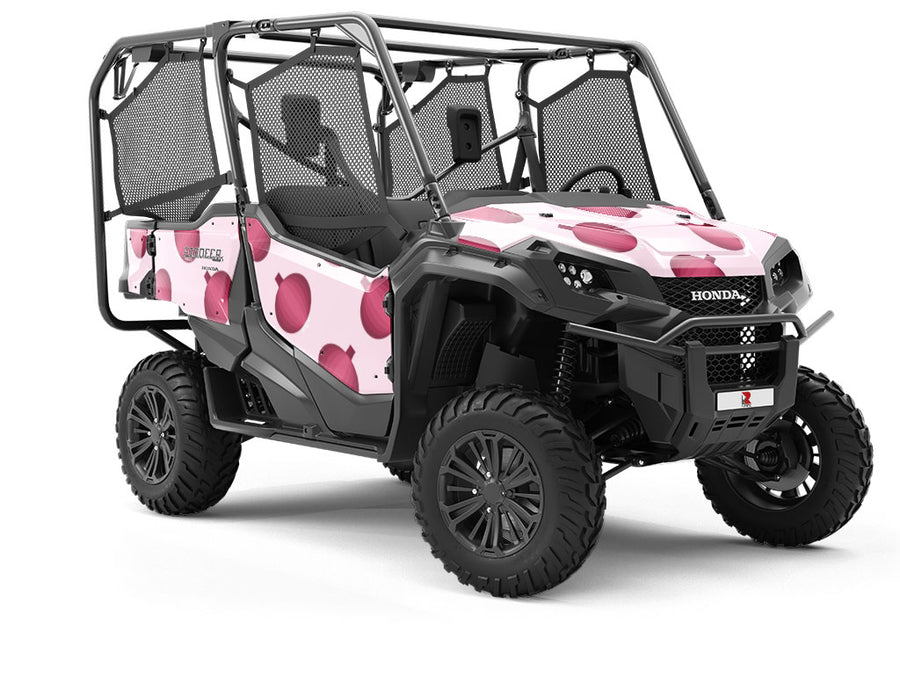 Flamenco Red Vegetable Utility Vehicle Vinyl Wrap