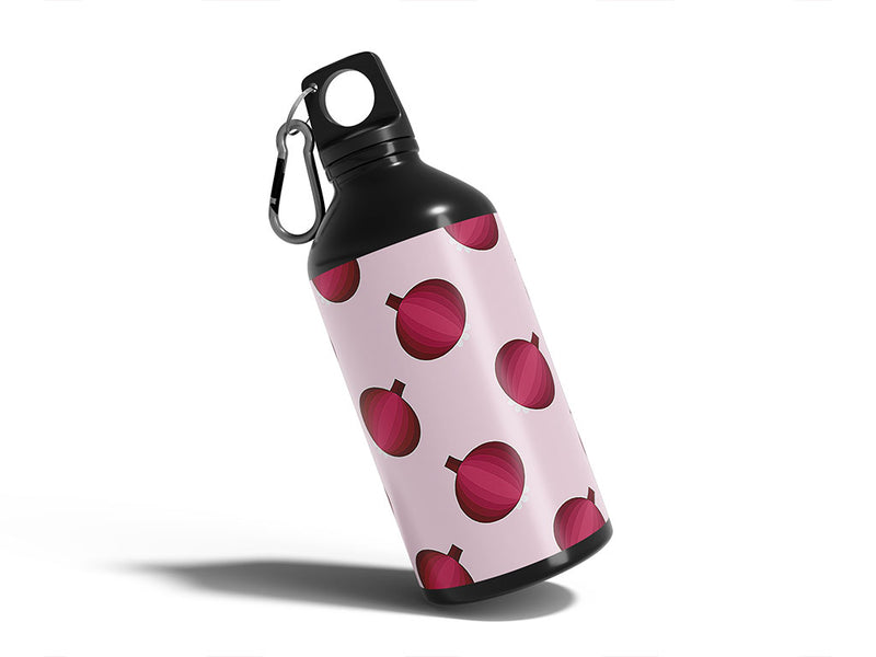 flamenco red vegetable Water Bottle DIY Stickers