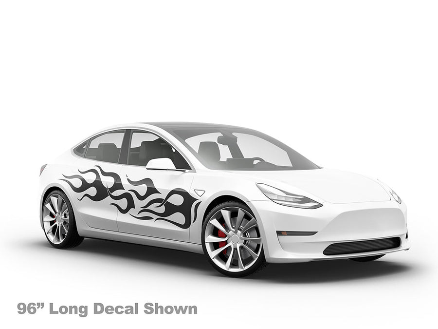 Flames Car Sticker Body Graphic