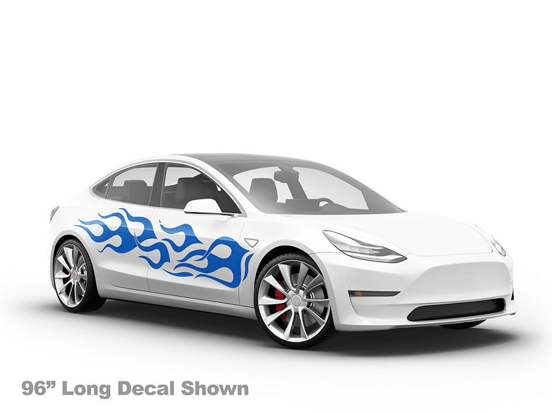 Flames Car Sticker Body Graphic