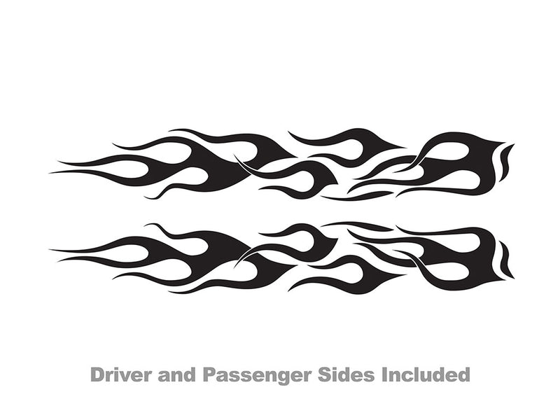 Flames Vehicle Graphic