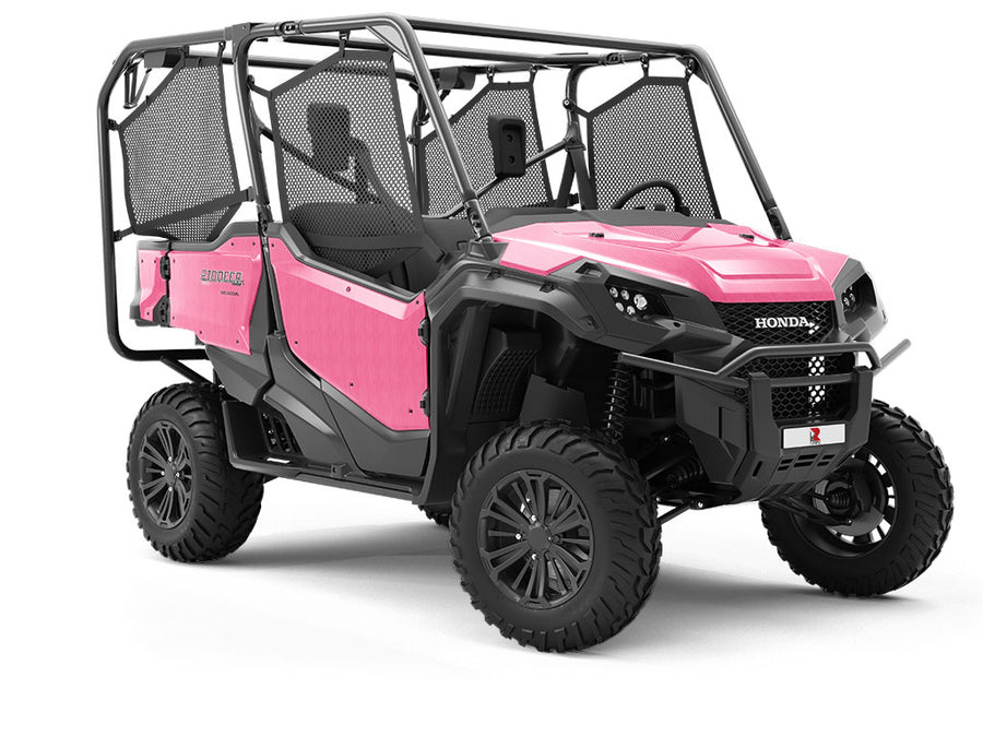 Flamingo Wood Plank Utility Vehicle Vinyl Wrap