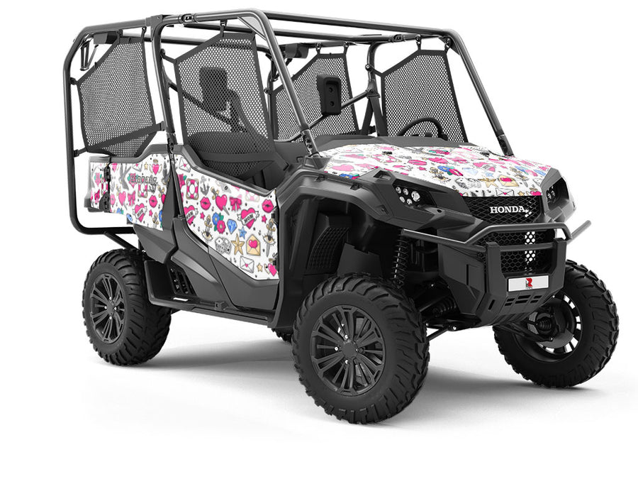 Flash Sheet Sticker Bomb Utility Vehicle Vinyl Wrap