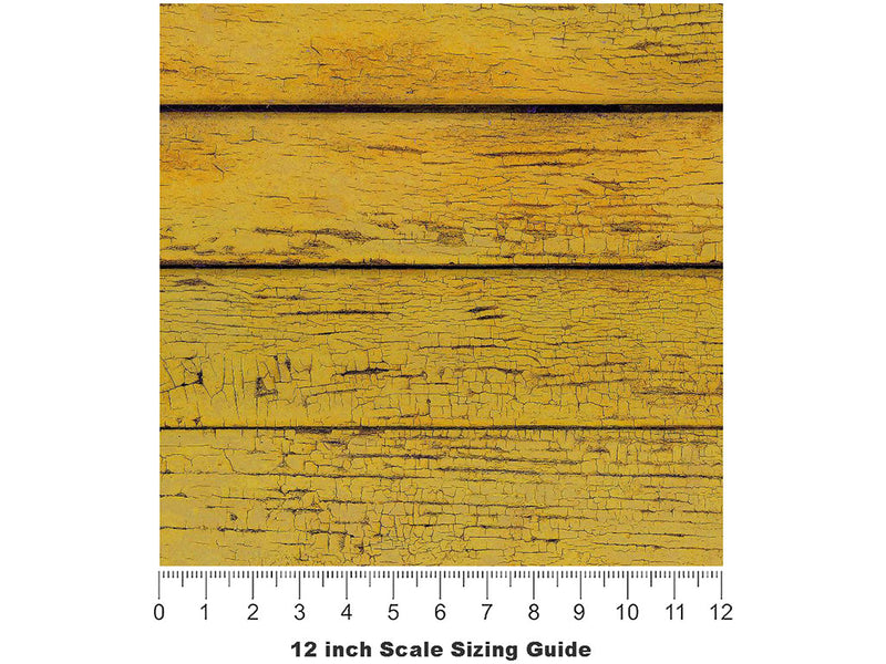 Flax Wood Plank Vinyl Film Pattern Size 12 inch Scale~Rwraps Flax Wood Plank Sizing Chart~3