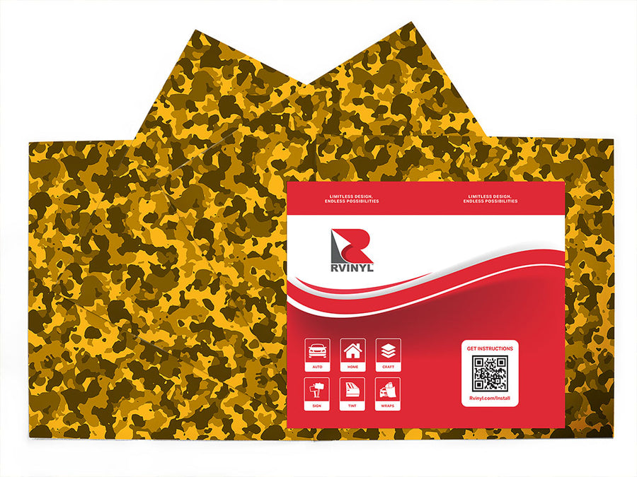flaxen smokescreen camouflage Craft Vinyl Sheet Pack