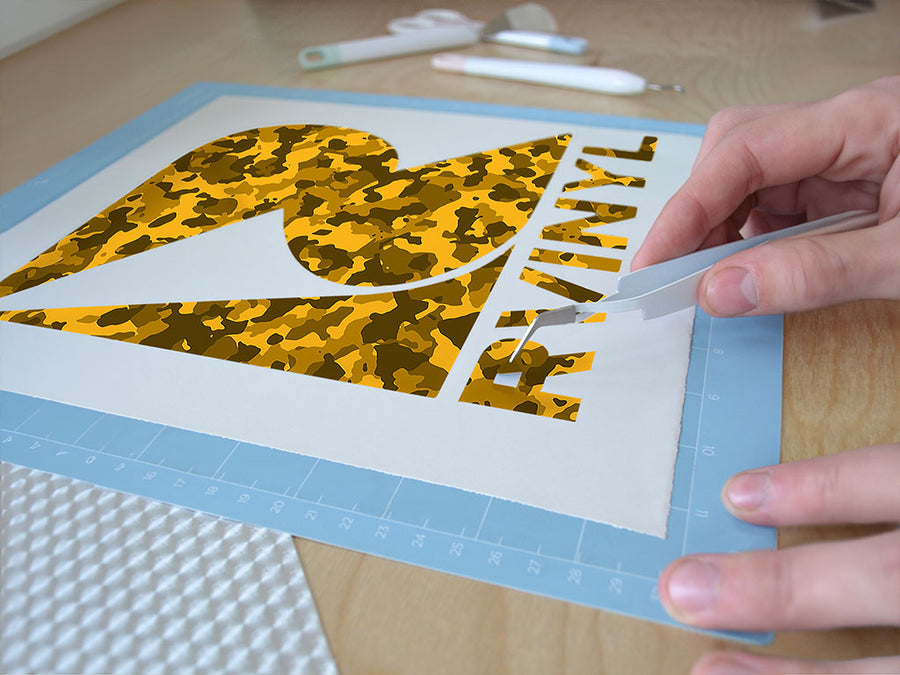 flaxen smokescreen camouflage Easy Weed Craft Vinyl