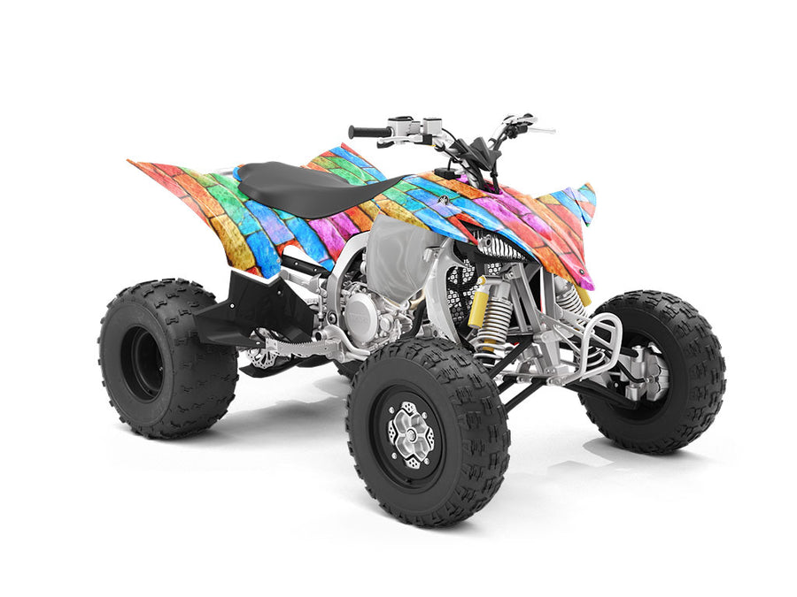Flemish Cross Brick ATV Wrapping Vinyl