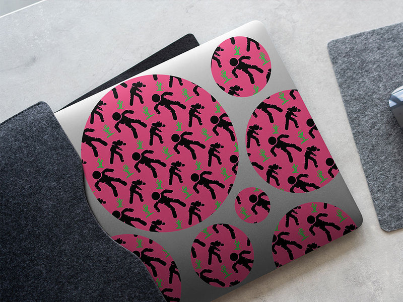flesh grabbers horror DIY Laptop Stickers
