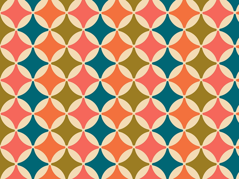 Flipped Wig Retro Vinyl Wrap Pattern~Rwraps Series 914 Digitally Printed Vinyl Wrap~0