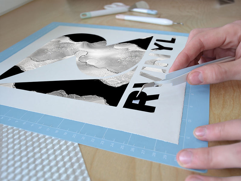 floating glacier gemstone films Easy Weed Craft Vinyl