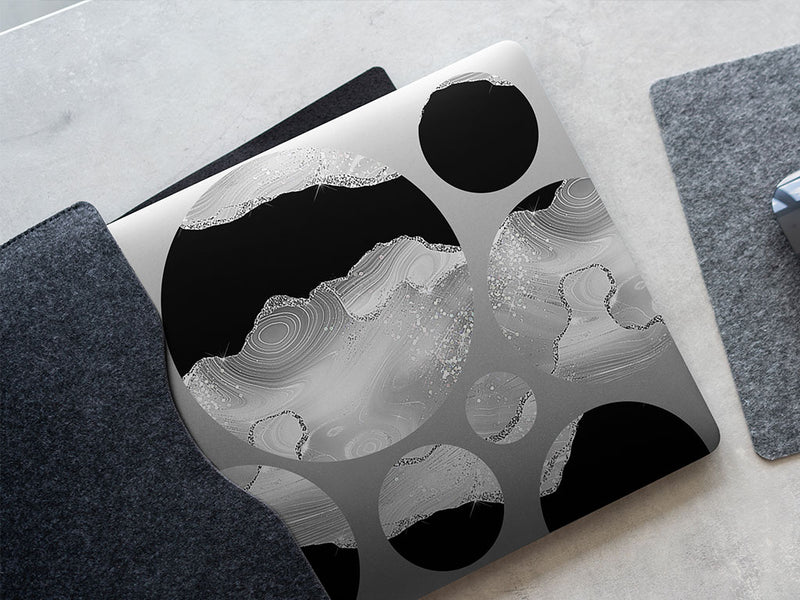 floating glacier gemstone films DIY Laptop Stickers