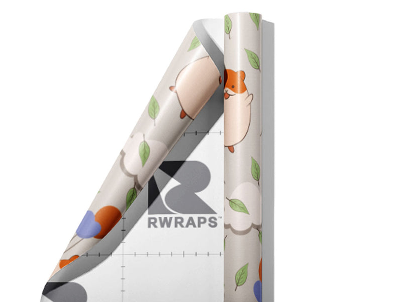 Floating Love Rodent Wrap Film Sheets~Rwraps Series 914 Floating Love Rodent Scrolled Sheet~3