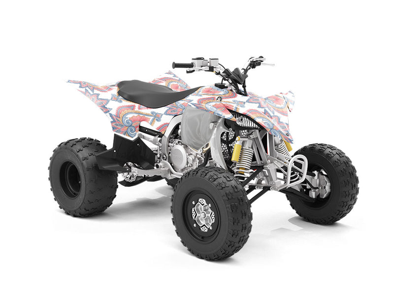 Floral Centerpiece Art Deco ATV Wrapping Vinyl