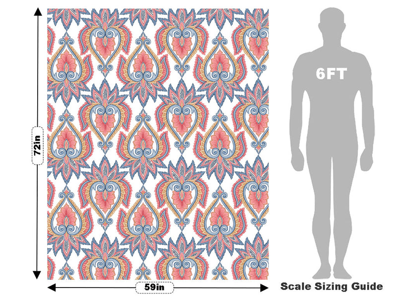 Floral Centerpiece Art Deco Vehicle Wrap Scale~Rwraps Series 914 Floral Centerpiece Art Deco Measurements~1
