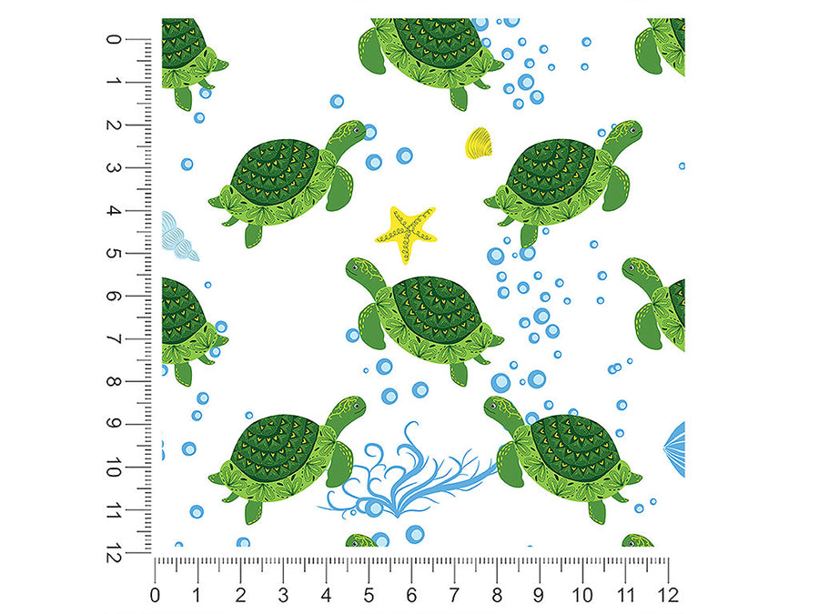 floral shells fresh water 1ft x 1ft Craft Sheets