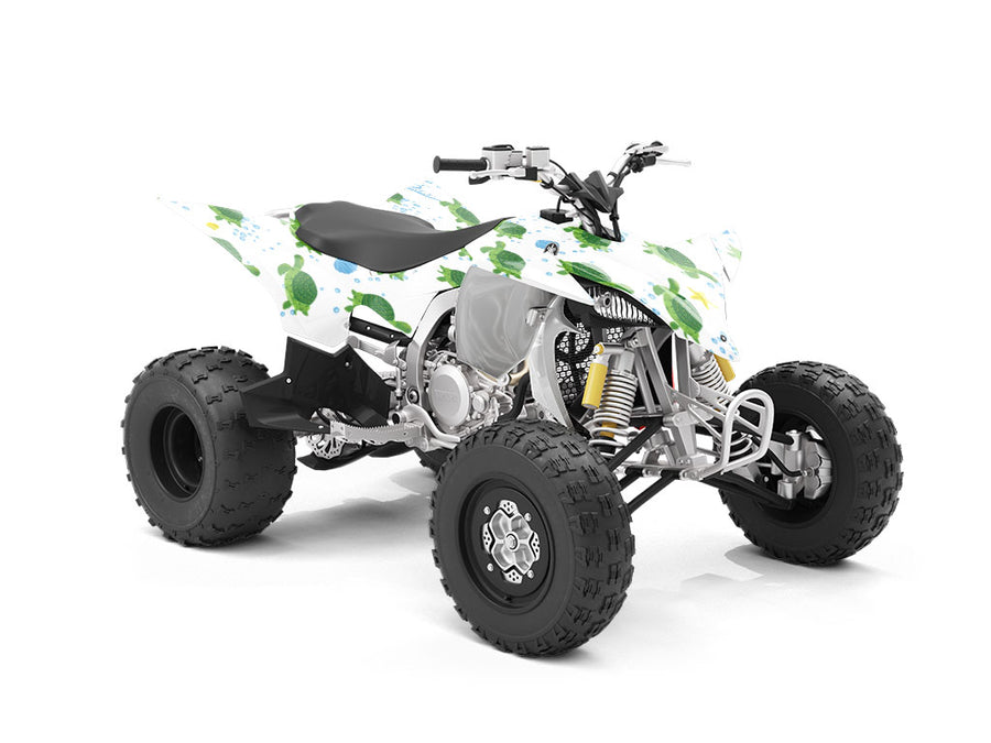 Floral Shells Marine Life ATV Wrapping Vinyl
