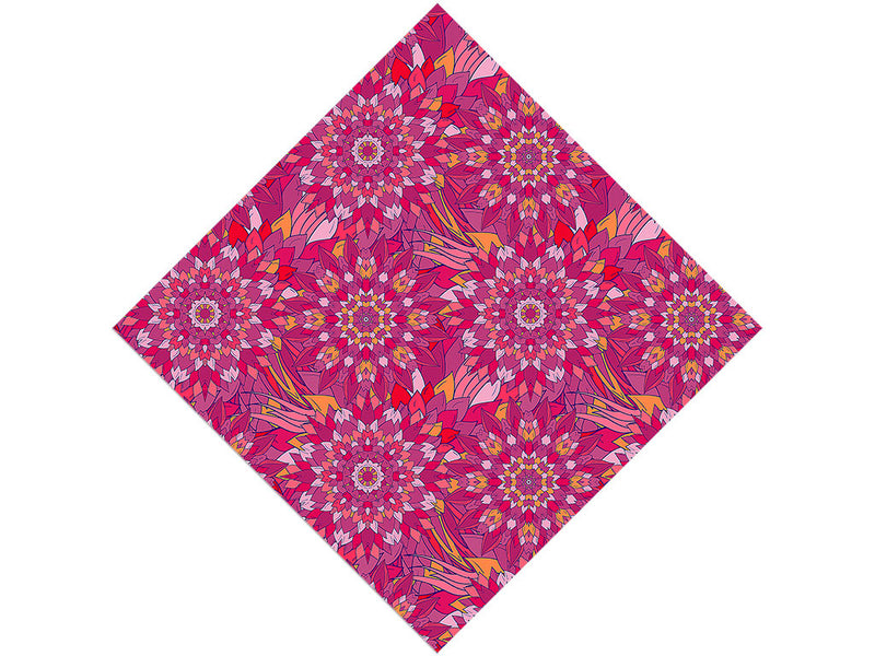 Flower Ball Floral Vinyl Wrap Pattern