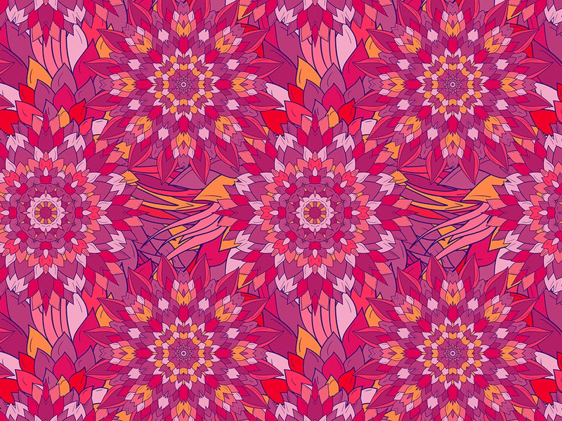 Flower Ball Floral Vinyl Wrap Pattern~Rwraps Series 914 Digitally Printed Vinyl Wrap~0