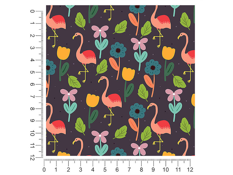 flower fun bird 1ft x 1ft Craft Sheets