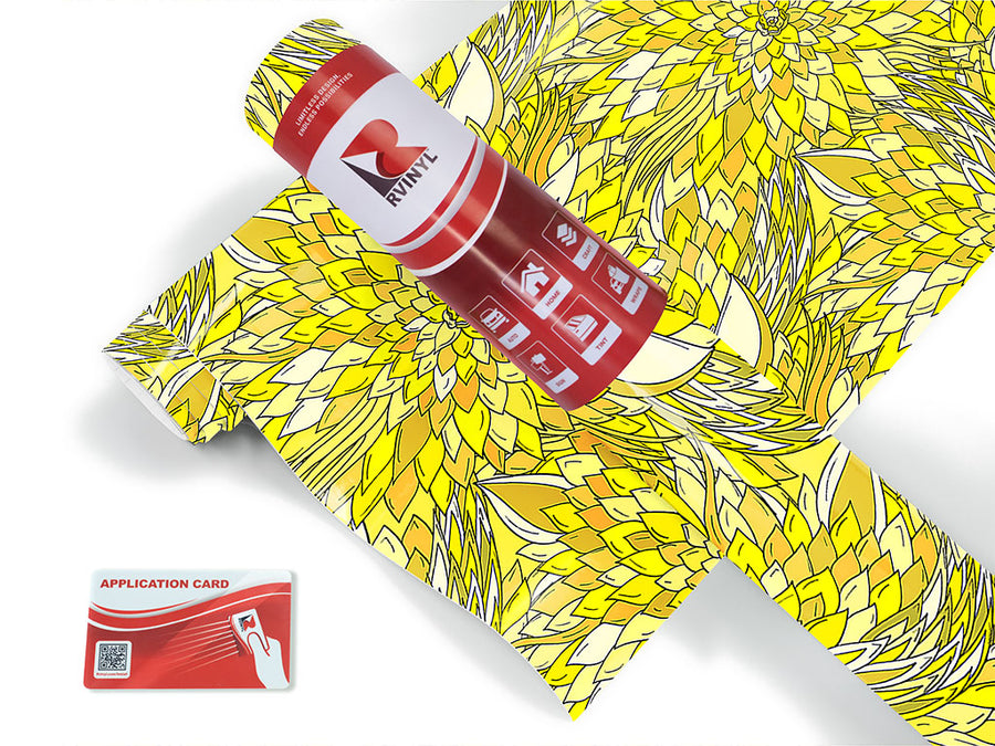 flower talk floral Craft Vinyl Roll
