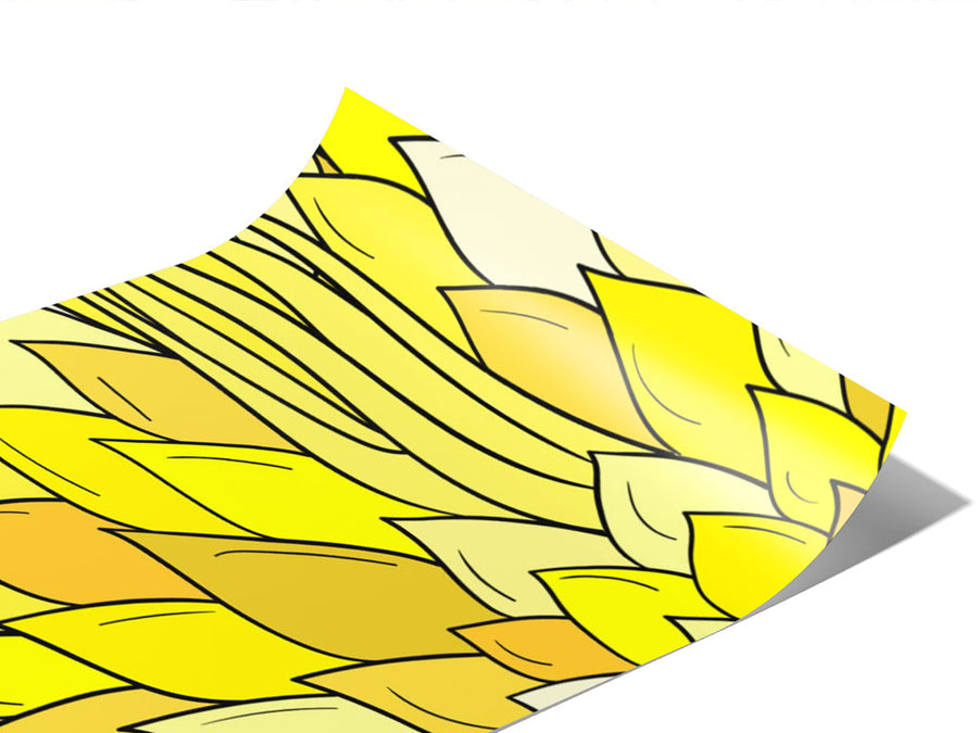 Flower Talk Floral Vinyl Wraps~Rwraps Series 914 Digitally Printed Vinyl Wrap~0