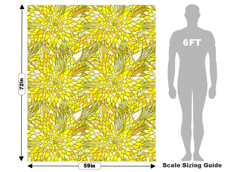 Flower Talk Floral Vehicle Wrap Scale~Rwraps Series 914 Flower Talk Floral Measurements~1