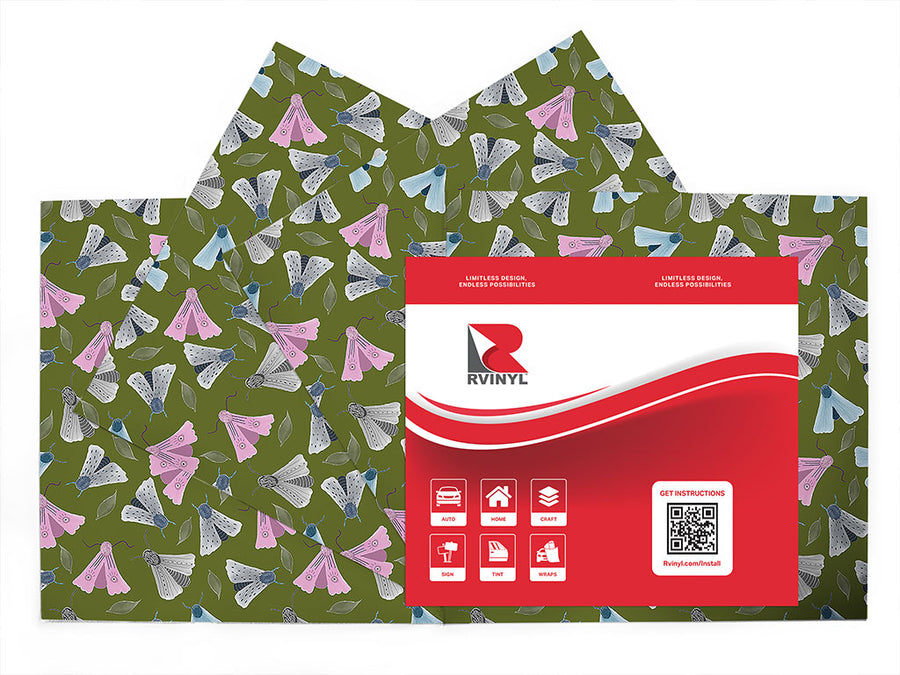 flutter along bug Craft Vinyl Sheet Pack