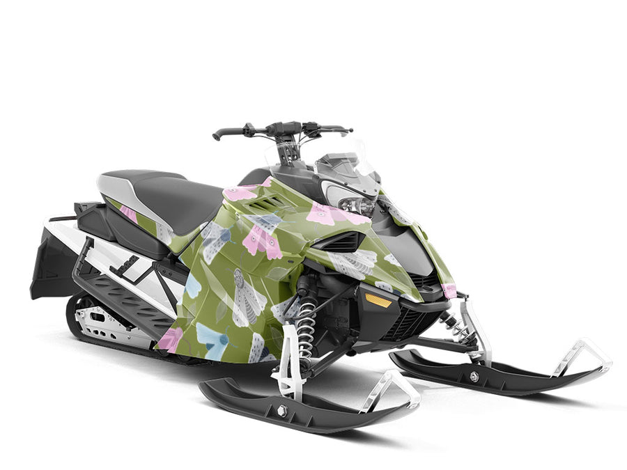 Flutter Along Bug Custom Wrapped Snowmobile