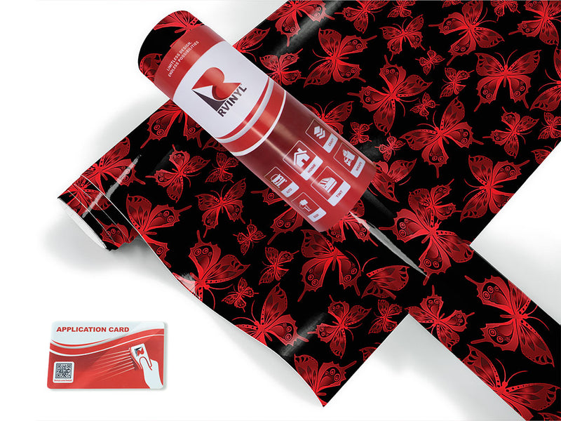 fluttering passion bug Craft Vinyl Roll