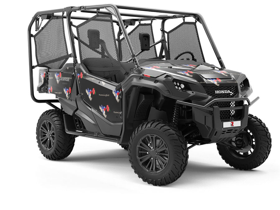Fluttering Pixels Birds Utility Vehicle Vinyl Wrap