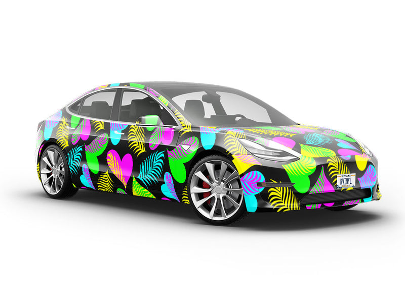 Fly High Heart Vehicle Vinyl Wrap