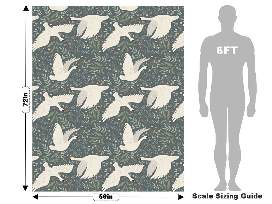 Flying Nobility Birds Vehicle Wrap Scale~Rwraps Series 914 Flying Nobility Birds Measurements~1