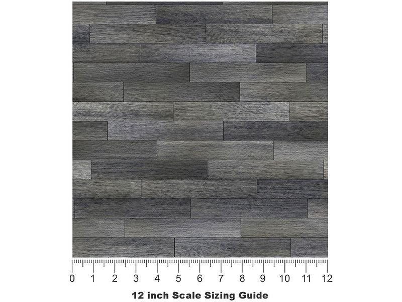 Fogstone Stain Wooden Parquet Vinyl Film Pattern Size 12 inch Scale~Rwraps Fogstone Stain Wooden Parquet Sizing Chart~3