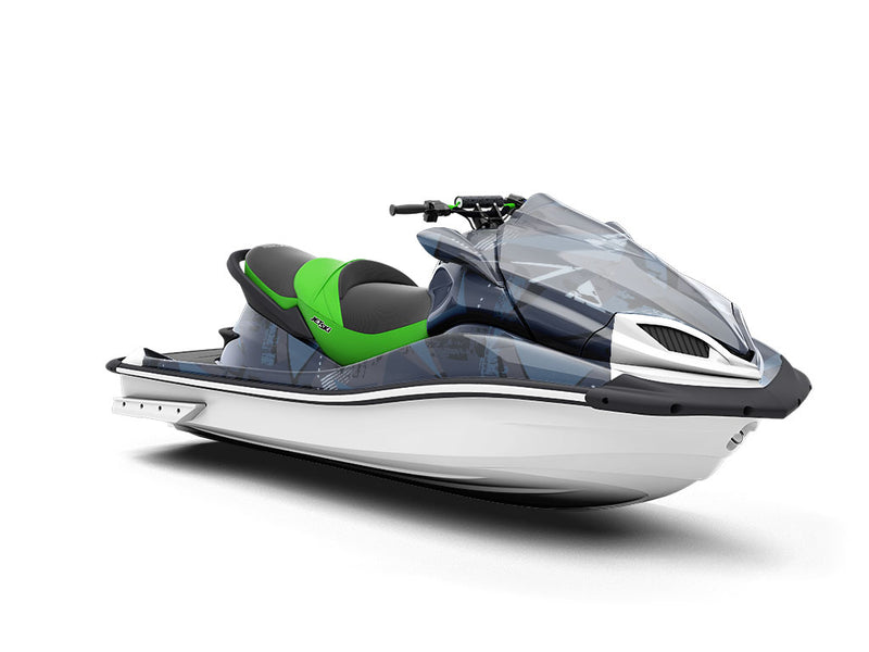 Folded Jeans Abstract Jet Ski Vinyl Customized Wrap