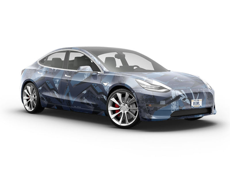 Folded Jeans Abstract Vehicle Vinyl Wrap