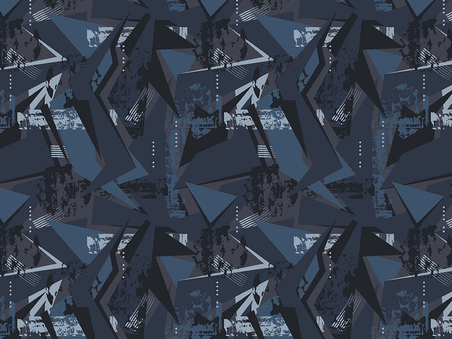 Folded Jeans Abstract Vinyl Wraps~Rwraps Series 914 Digitally Printed Vinyl Wrap~0