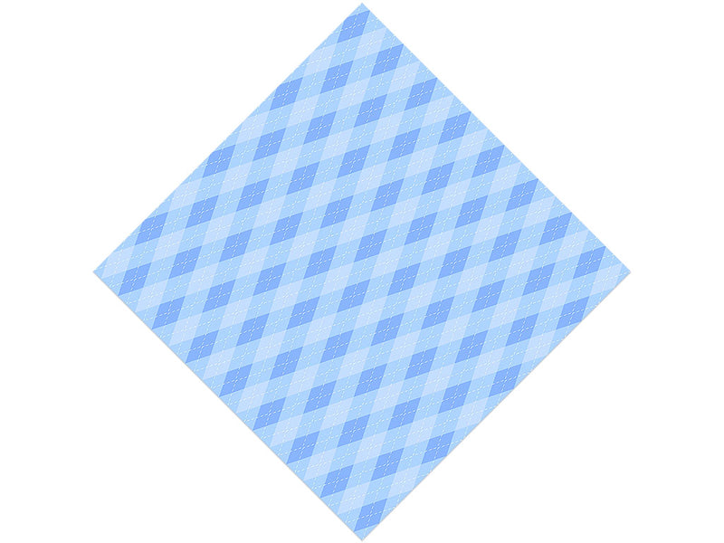 Folded Sheets Argyle Vinyl Wrap Pattern