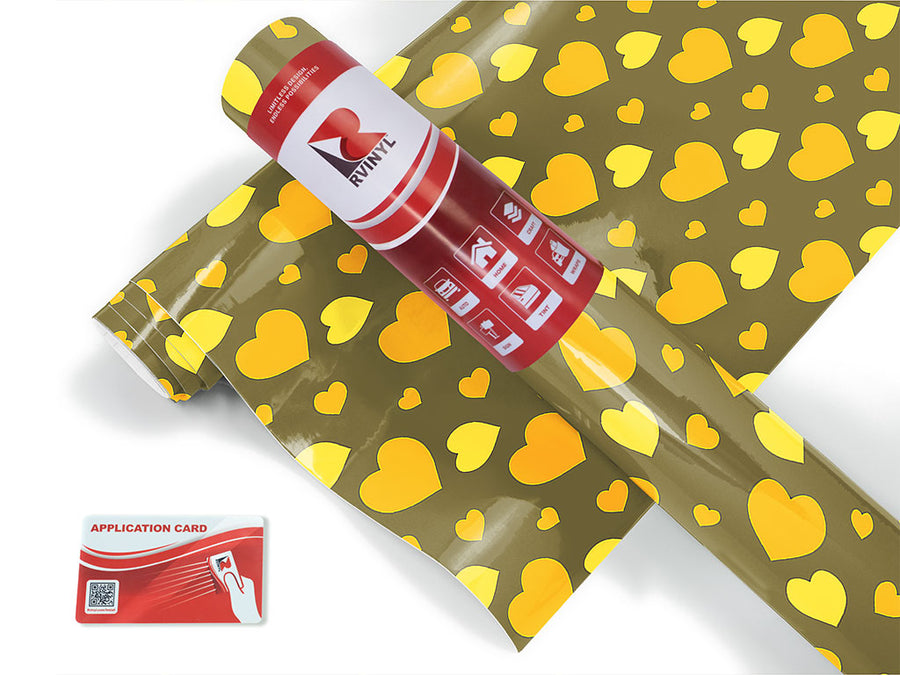 follow me heart Craft Vinyl Roll