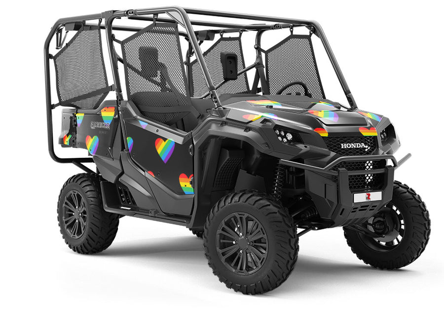 Food of Love Heart Utility Vehicle Vinyl Wrap