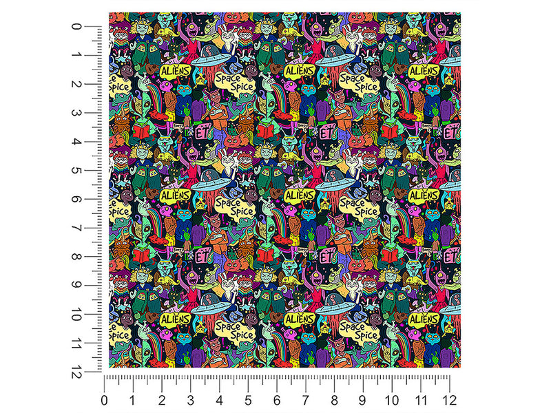 foolish paradise graffiti 1ft x 1ft Craft Sheets