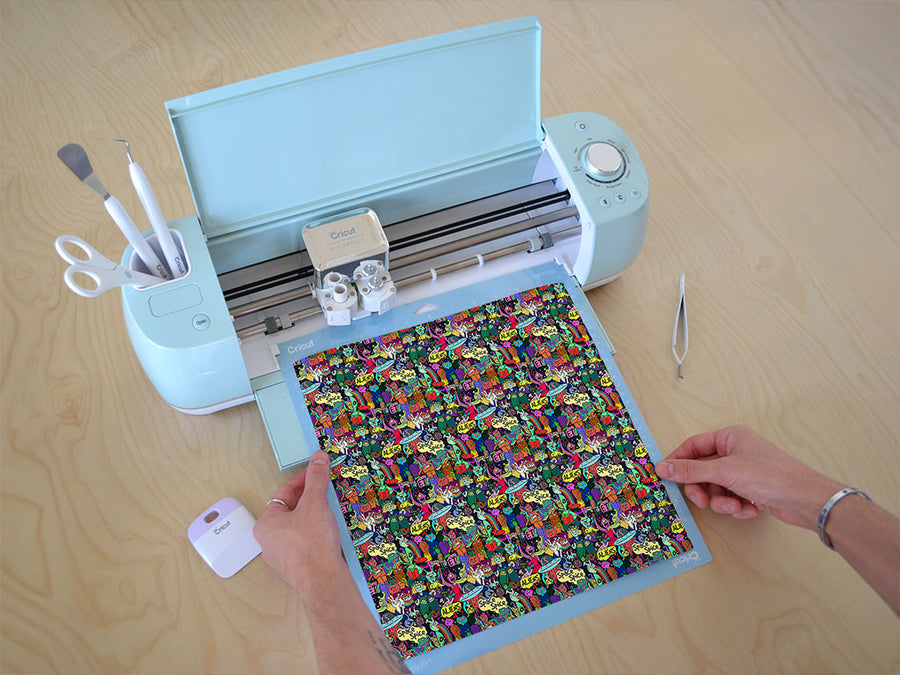 foolish paradise graffiti Cricut Compatible Vinyl