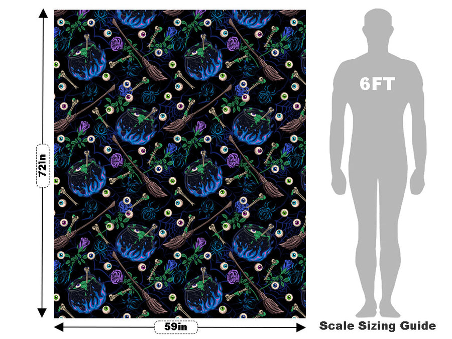 Forbidden Bog Witch Vehicle Wrap Scale~Rwraps Series 914 Forbidden Bog Witch Measurements~1