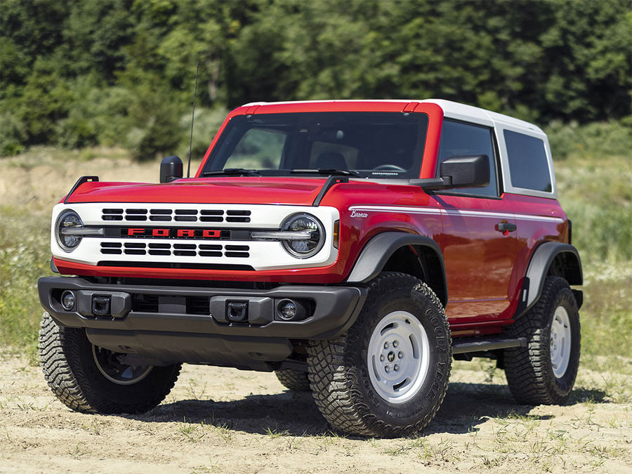 ford bronco 2021-2023 (2 door) Piano Black Pillar Trim